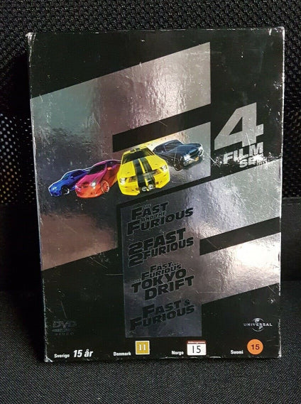 Fast And The Furious - 4 Disc Collection